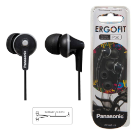 AURICULAR  PANASONIC  RP-HJE125 NEGRO