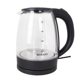 JARRA ELECTRICA DE VIDRIO CON LUZ 2 LTS