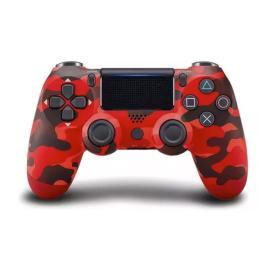 JOYSTICK COMPATIBLE PS4 INALAMBRICO CAMUFLADO ROJO