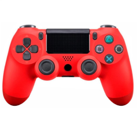 JOYSTICK COMPATIBLE PS4 INALAMBRICO ROJO