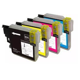 PACK 4 CARTUCHOS BROTHER LC-60